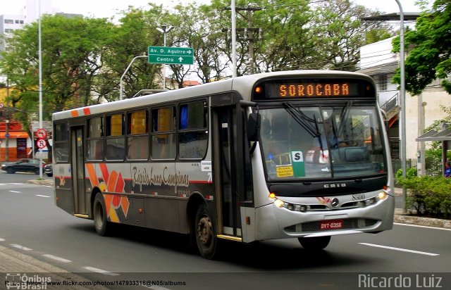 Rápido Campinas 8800 na cidade de Sorocaba, São Paulo, Brasil, por Ricardo Luiz. ID da foto: 5697524.