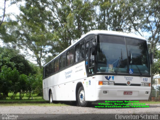 Transpaulo Turismo 150 na cidade de Santa Maria, Rio Grande do Sul, Brasil, por Cleverton Schmitt. ID da foto: 5628868.