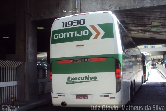 Empresa Gontijo de Transportes 11930 na cidade de Belo Horizonte, Minas Gerais, Brasil, por Luiz Otavio Matheus da Silva. ID da foto: 5628057.