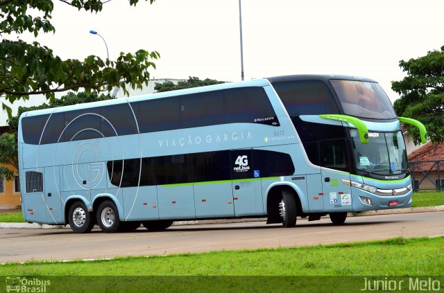 Viação Garcia 8612 na cidade de Maringá, Paraná, Brasil, por José Melo. ID da foto: 5629196.