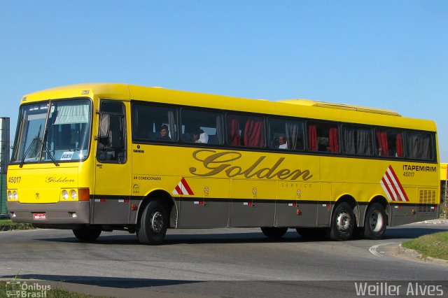 Viação Itapemirim 45017 na cidade de Resende, Rio de Janeiro, Brasil, por Weiller Alves. Número da foto: #5629249.