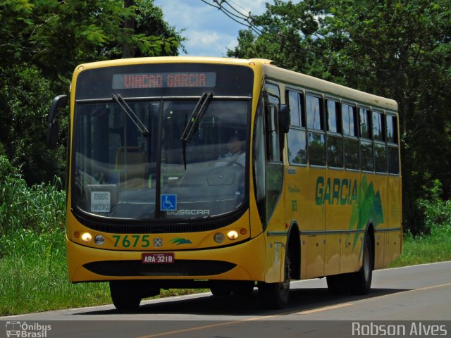 Viação Garcia 7675 na cidade de Paranavaí, Paraná, Brasil, por Robson Alves. ID da foto: 5628258.