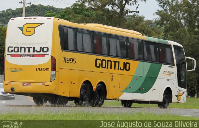 Empresa Gontijo de Transportes 11995 na cidade de Barra do Piraí, Rio de Janeiro, Brasil, por José Augusto de Souza Oliveira. ID da foto: 5628640.