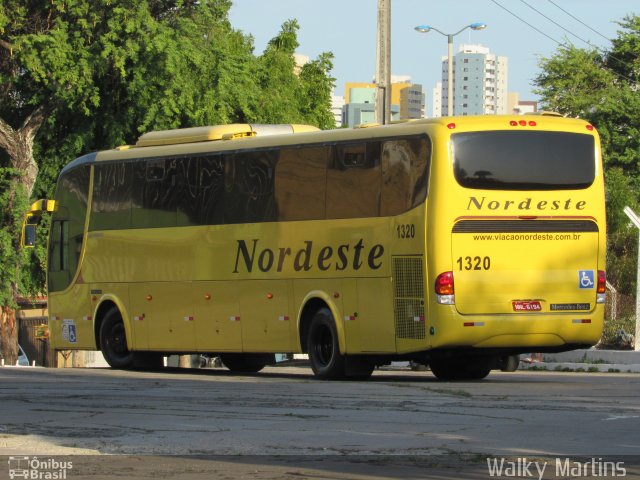 Viação Nordeste 1320 na cidade de Natal, Rio Grande do Norte, Brasil, por Walky Martins Nascimento. Número da foto: #5628621.