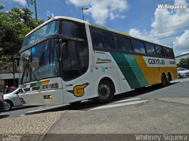 Empresa Gontijo de Transportes 11440 na cidade de Belo Horizonte, Minas Gerais, Brasil, por Whitiney Siqueira. ID da foto: 5627277.