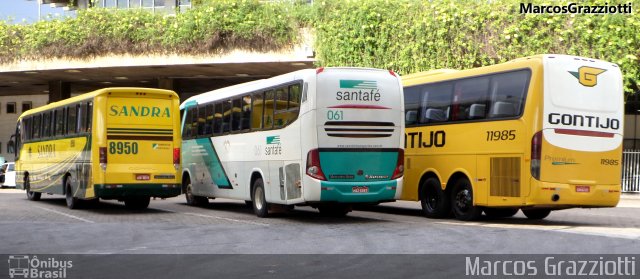 Viação Sandra 8950 na cidade de Belo Horizonte, Minas Gerais, Brasil, por Marcos Grazziotti. Número da foto: #5701816.