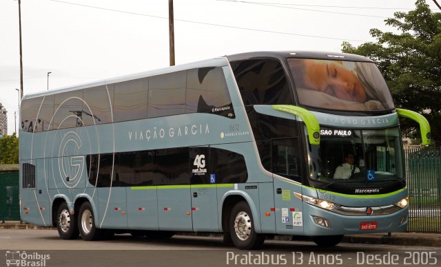 Viação Garcia 8612 na cidade de São Paulo, São Paulo, Brasil, por Cristiano Soares da Silva. Número da foto: #5701529.