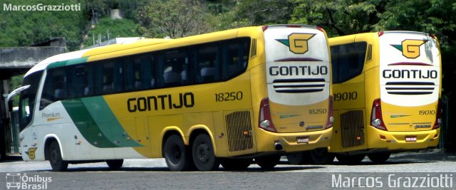 Empresa Gontijo de Transportes 18250 na cidade de Belo Horizonte, Minas Gerais, Brasil, por Marcos Grazziotti. ID da foto: 5701750.