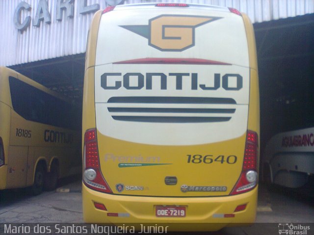 Empresa Gontijo de Transportes 18640 na cidade de Santo Antônio de Jesus, Bahia, Brasil, por Mario dos Santos Nogueira Junior. Número da foto: #5703821.