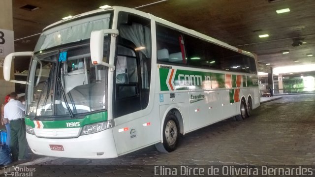 Empresa Gontijo de Transportes 11915 na cidade de Belo Horizonte, Minas Gerais, Brasil, por Elina Dirce de Oliveira Bernardes. ID da foto: 5702505.