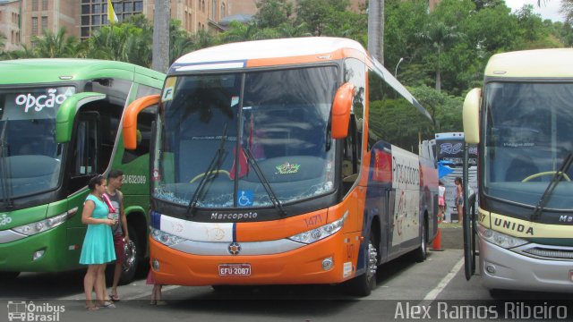 Viação Piracicabana 1471 na cidade de Aparecida, São Paulo, Brasil, por Alex Ramos Ribeiro. ID da foto: 5704015.