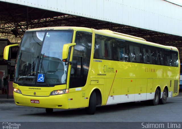 Viação Itapemirim 9557 na cidade de Vitória, Espírito Santo, Brasil, por Saimom  Lima. ID da foto: 5704014.