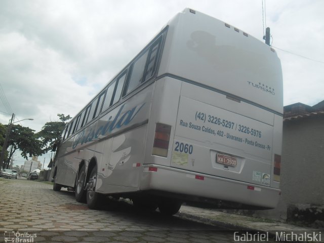 Priscila Turismo e Transporte 2060 na cidade de Matinhos, Paraná, Brasil, por Gabriel Michalski. ID da foto: 5701878.