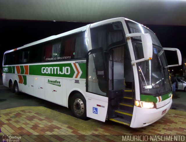 Empresa Gontijo de Transportes 11755 na cidade de João Monlevade, Minas Gerais, Brasil, por Maurício Nascimento. ID da foto: 5704647.