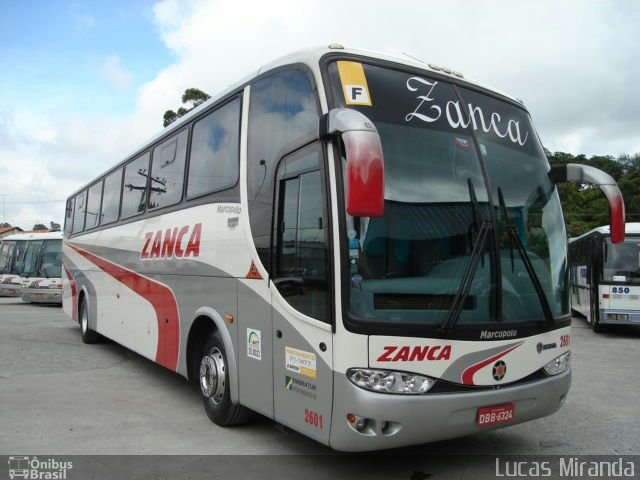 Zanca Transportes 2601 na cidade de Campinas, São Paulo, Brasil, por Lucas Miranda. ID da foto: 5702344.