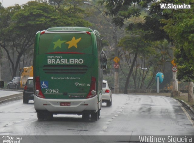 Expresso Brasileiro 210142 na cidade de Vitória, Espírito Santo, Brasil, por Whitiney Siqueira. ID da foto: 5704621.