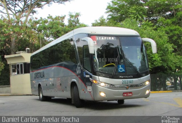 Expresso Cristália 203141 na cidade de São Paulo, São Paulo, Brasil, por Daniel Carlos  Avelar Rocha. Número da foto: #5703224.
