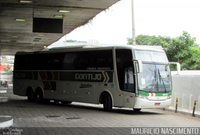 Empresa Gontijo de Transportes 11670 na cidade de Belo Horizonte, Minas Gerais, Brasil, por Maurício Nascimento. ID da foto: 5630896.