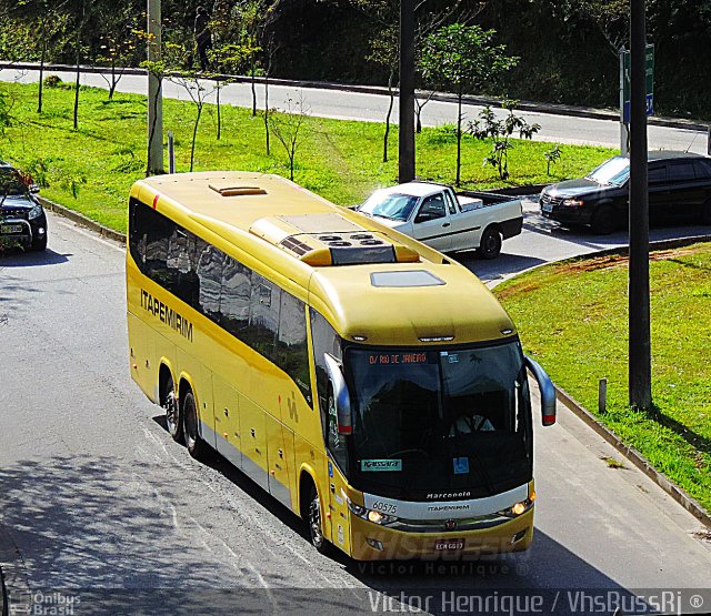 Viação Itapemirim 60575 na cidade de Petrópolis, Rio de Janeiro, Brasil, por Victor Henrique. ID da foto: 5631758.