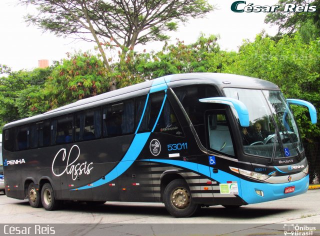 Empresa de Ônibus Nossa Senhora da Penha 53011 na cidade de São Paulo, São Paulo, Brasil, por César Ônibus. Número da foto: #5631948.