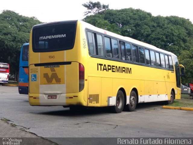 Viação Itapemirim 9045 na cidade de São Paulo, São Paulo, Brasil, por Renato Furtado Filomena. Número da foto: #5630710.