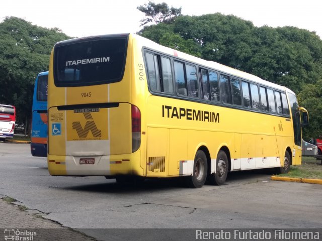 Viação Itapemirim 9045 na cidade de São Paulo, São Paulo, Brasil, por Renato Furtado Filomena. ID da foto: 5630710.