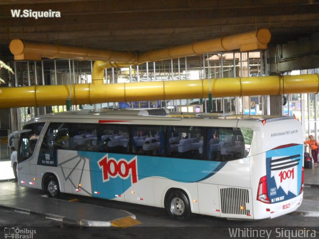 Auto Viação 1001 RJ 108.287 na cidade de São Paulo, São Paulo, Brasil, por Whitiney Siqueira. ID da foto: 5630527.