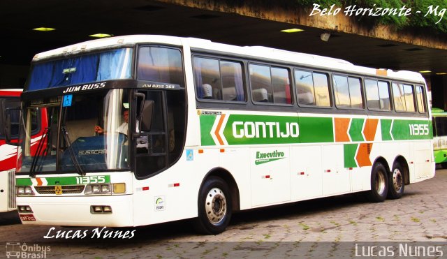 Empresa Gontijo de Transportes 11355 na cidade de Belo Horizonte, Minas Gerais, Brasil, por Lucas Nunes. Número da foto: #5631958.