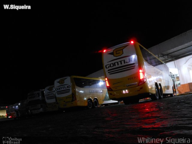 Empresa Gontijo de Transportes 19170 na cidade de Manhuaçu, Minas Gerais, Brasil, por Whitiney Siqueira. Número da foto: #5630517.