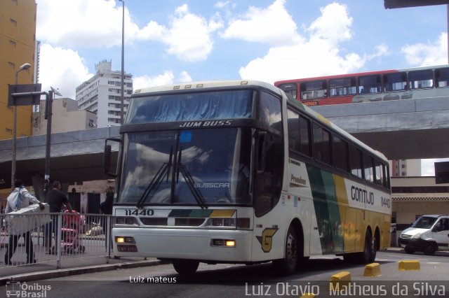 Empresa Gontijo de Transportes 11440 na cidade de Belo Horizonte, Minas Gerais, Brasil, por Luiz Otavio Matheus da Silva. ID da foto: 5633339.