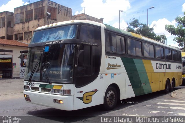 Empresa Gontijo de Transportes 11440 na cidade de Belo Horizonte, Minas Gerais, Brasil, por Luiz Otavio Matheus da Silva. ID da foto: 5633336.