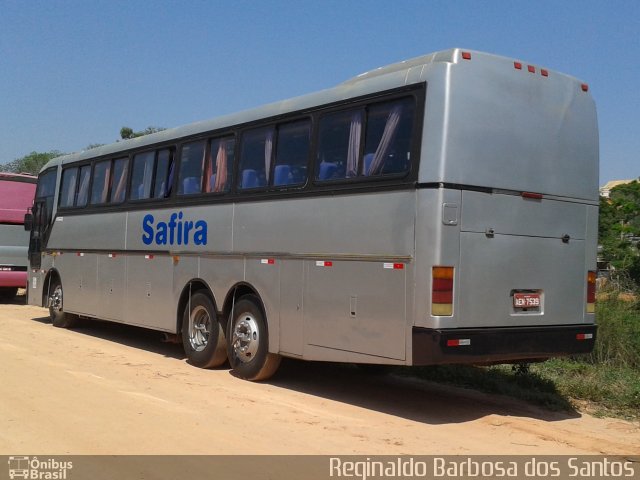 Safira Turismo 7539 na cidade de Leandro Ferreira, Minas Gerais, Brasil, por Reginaldo Barbosa dos Santos. ID da foto: 5633247.