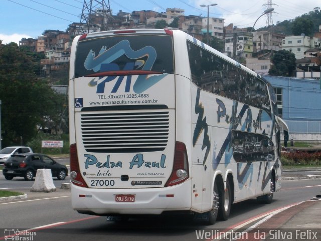 Pedra Azul Turismo 27000 na cidade de Vitória, Espírito Santo, Brasil, por Wellington  da Silva Felix. ID da foto: 5633582.