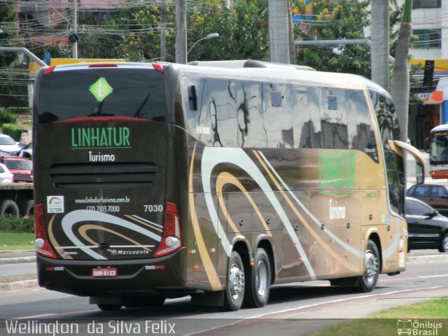 Linhatur Hotel e Turismo 7030 na cidade de Vitória, Espírito Santo, Brasil, por Wellington  da Silva Felix. ID da foto: 5633670.