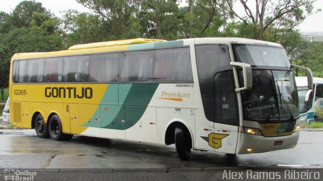 Empresa Gontijo de Transportes 12265 na cidade de Taubaté, São Paulo, Brasil, por Alex Ramos Ribeiro. ID da foto: 5635246.