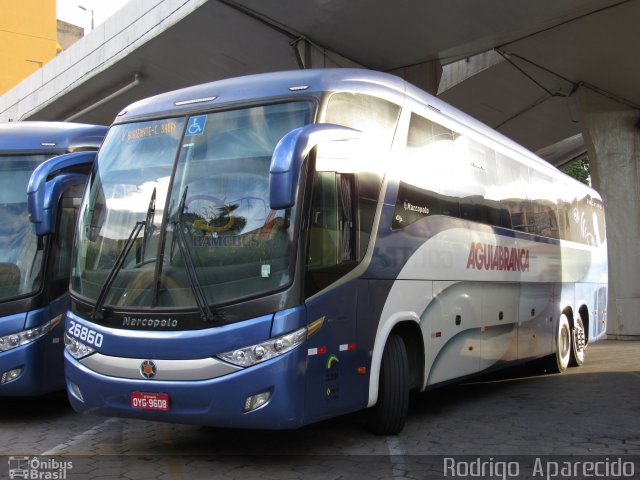 Viação Águia Branca 26860 na cidade de Belo Horizonte, Minas Gerais, Brasil, por Rodrigo  Aparecido. Número da foto: #5634450.