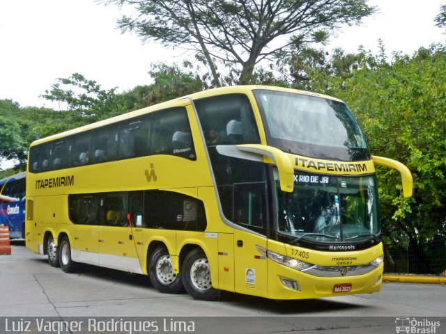 Viação Itapemirim 17405 na cidade de São Paulo, São Paulo, Brasil, por Luiz Vagner Rodrigues Lima. ID da foto: 5636614.