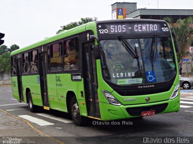 SOGAL - Sociedade de Ônibus Gaúcha Ltda. 120 na cidade de Canoas, Rio Grande do Sul, Brasil, por Otávio dos Reis . ID da foto: 5636903.