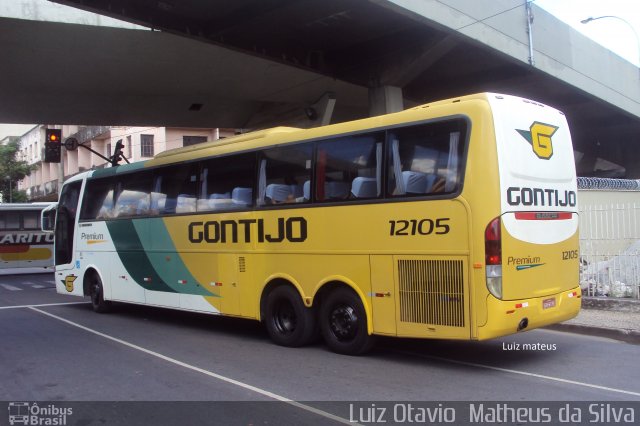 Empresa Gontijo de Transportes 12105 na cidade de Belo Horizonte, Minas Gerais, Brasil, por Luiz Otavio Matheus da Silva. Número da foto: #5636850.