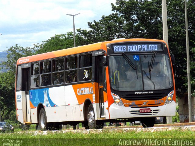 Advance Catedral Transportes 16174 na cidade de Brasília, Distrito Federal, Brasil, por Andrew Campos. Número da foto: #5635571.