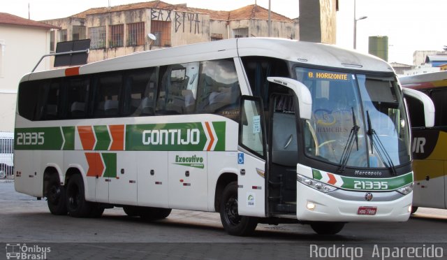 Empresa Gontijo de Transportes 21335 na cidade de Belo Horizonte, Minas Gerais, Brasil, por Rodrigo  Aparecido. Número da foto: #5636284.