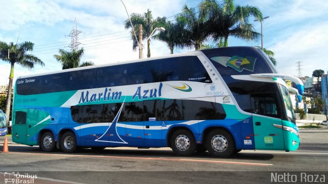 Marlim Azul Turismo 2125 na cidade de Vitória, Espírito Santo, Brasil, por Nestor dos Santos Roza. Número da foto: #5636057.