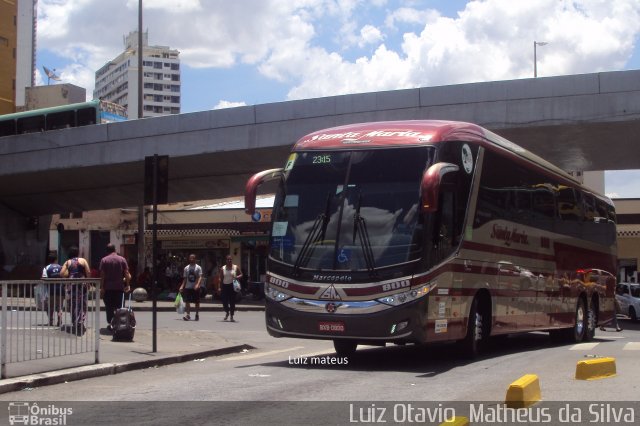 Santa Maria Fretamento e Turismo > Transportes Santa Maria(SP) 800 na cidade de Belo Horizonte, Minas Gerais, Brasil, por Luiz Otavio Matheus da Silva. Número da foto: #5636775.
