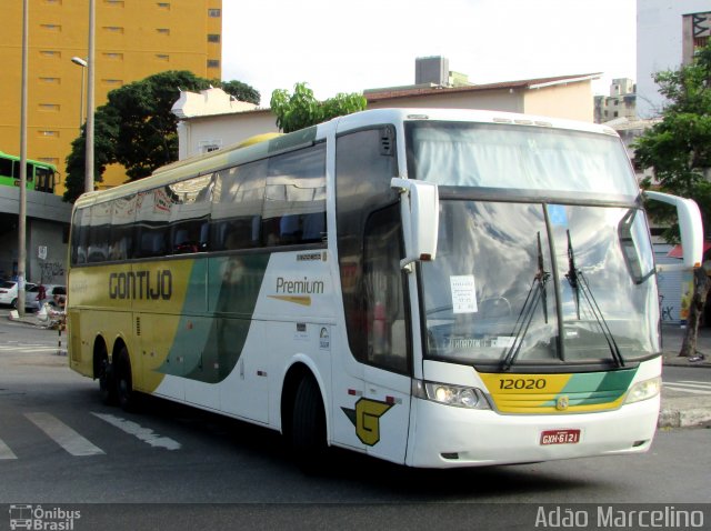 Empresa Gontijo de Transportes 12020 na cidade de Belo Horizonte, Minas Gerais, Brasil, por Adão Raimundo Marcelino. ID da foto: 5637558.