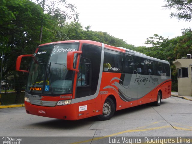 Empresa de Ônibus Pássaro Marron 5903 na cidade de São Paulo, São Paulo, Brasil, por Luiz Vagner Rodrigues Lima. ID da foto: 5636627.