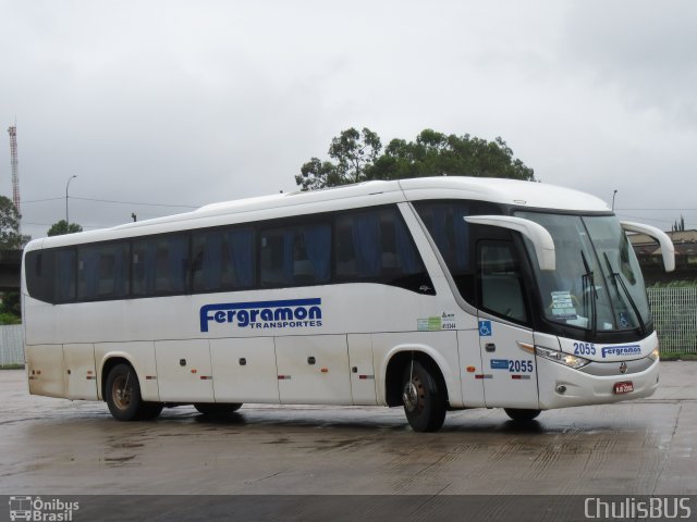 Fergramon Transportes 2055 na cidade de Curitiba, Paraná, Brasil, por Paulo Roberto Chulis. Número da foto: #5639778.