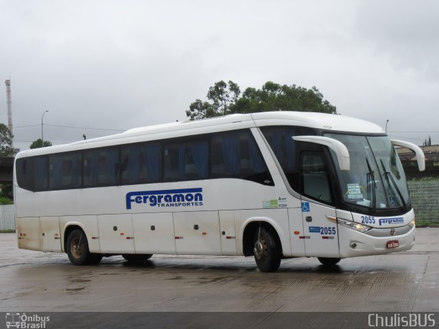 Fergramon Transportes 2055 na cidade de Curitiba, Paraná, Brasil, por Paulo Roberto Chulis. ID da foto: 5639778.