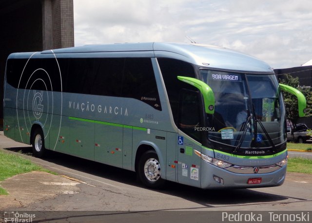 Viação Garcia 8483 na cidade de Apucarana, Paraná, Brasil, por Pedroka Ternoski. Número da foto: #5640147.