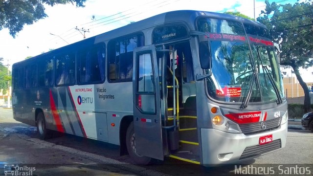 Viação Imigrantes 424 na cidade de São Paulo, São Paulo, Brasil, por Matheus Santos Cavalcante. Número da foto: #5639506.