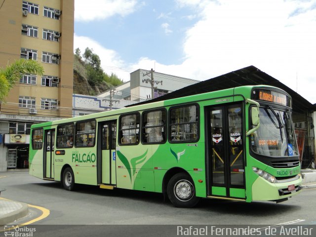 Viação Falcão RJ 179.021 na cidade de Barra Mansa, Rio de Janeiro, Brasil, por Rafael Fernandes de Avellar. ID da foto: 5638572.